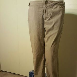 Calvin Klein kaki pants cotton size 8